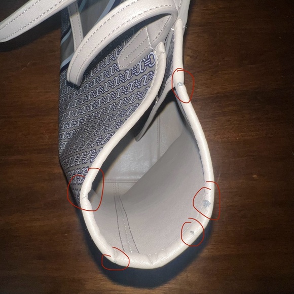 Tory Burch Gemini Link Tote and Wallet Set French Gray - Picture 7 of 16